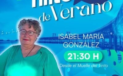 Un paseo íntimo por el Tinto con Isabel María González: Teleonuba emitió una profunda entrevista en «Tinto de Verano»